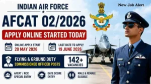 AFCAT 022026 Apply Online Started
