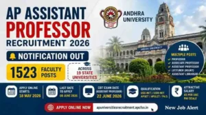 AP Assistant Professor Recruitment 2026