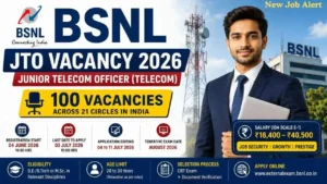 BSNL JTO Recruitment 2026 Notification