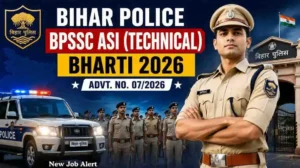 Bihar Police BPSSC ASI Technical Recruitment 2026