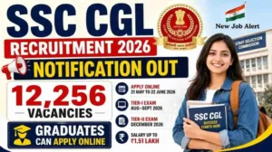 SSC CGL 2026 Notification Out for 12256