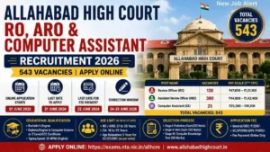 Allahabad High Court RO, ARO & Computer Assistant Recruitment 2026
