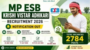 MP ESB Krishi Vistar Adhikari Recruitment 2026